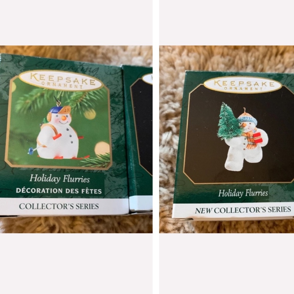 Holiday Flurries collectors edition # 1 and #3